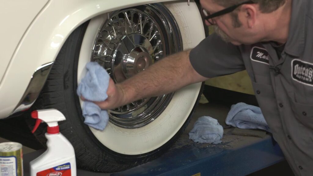 How to Clean Whitewall Tires