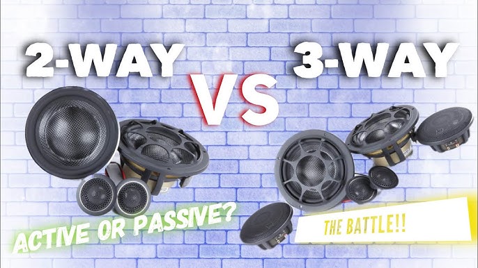 Difference Between a 2 Way Vs 3 Way Car Speaker