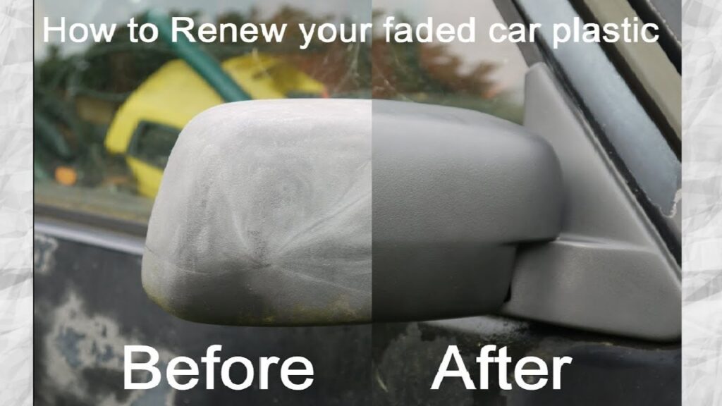 How To Restore Faded Plastic On Your Car