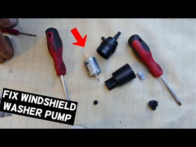 How To Troubleshoot Windshield Washers Pump?