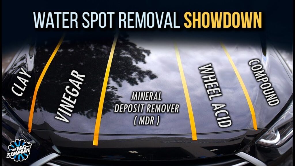 5 Different Ways to Remove Water Spots from Your Car