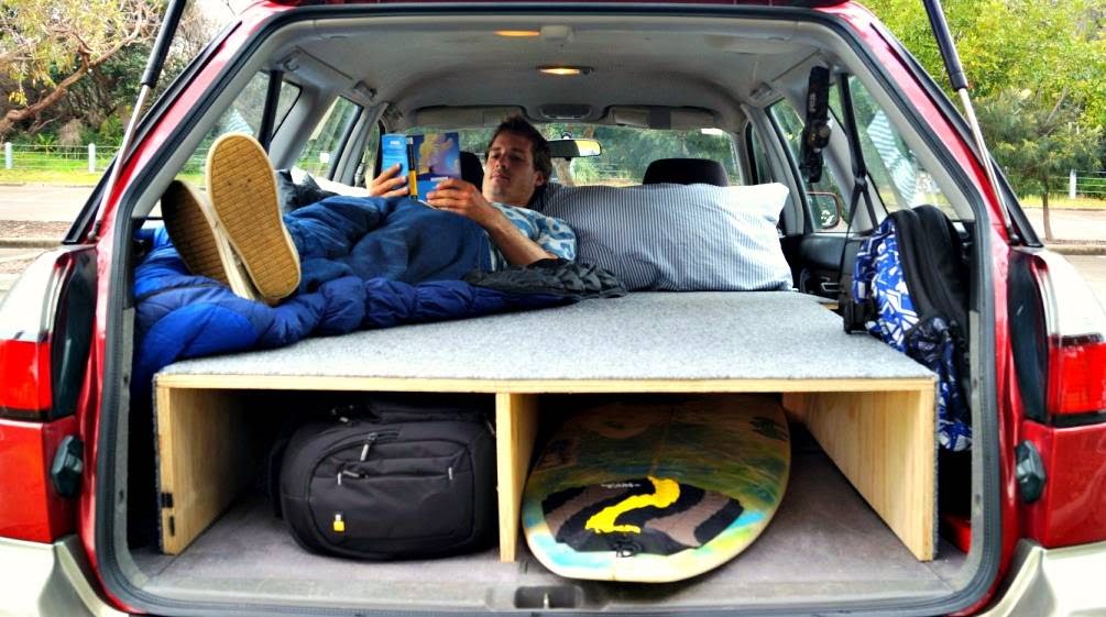 Ways to Make a Bed in Your Car