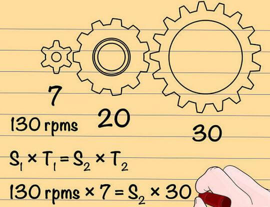 how to calculate gear ratio