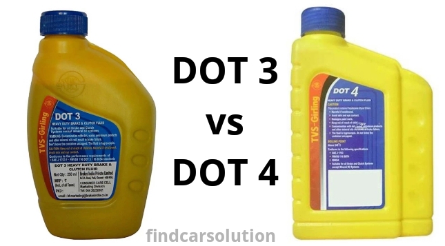Difference Between Dot 3 vs Dot 4 Brake Fluid